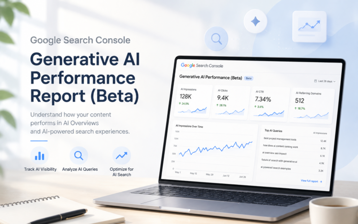 Google Search Console Generative AI Performance Report